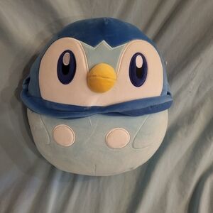 Pokemon Squishmallow Piplup Blue Penguin Plush Stuffed animal 12"